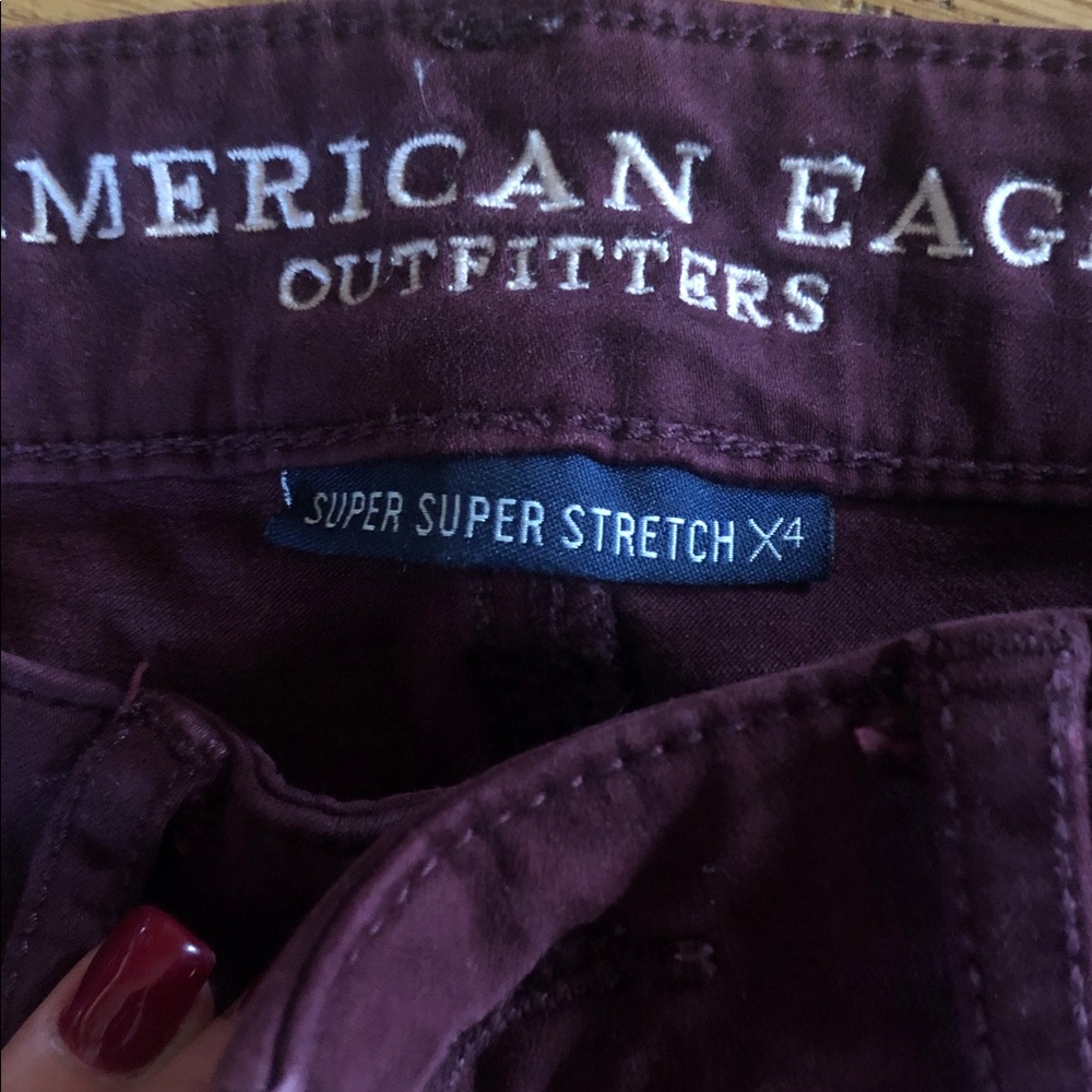 American Eagle Outfitters jegging Women's Deep Purple